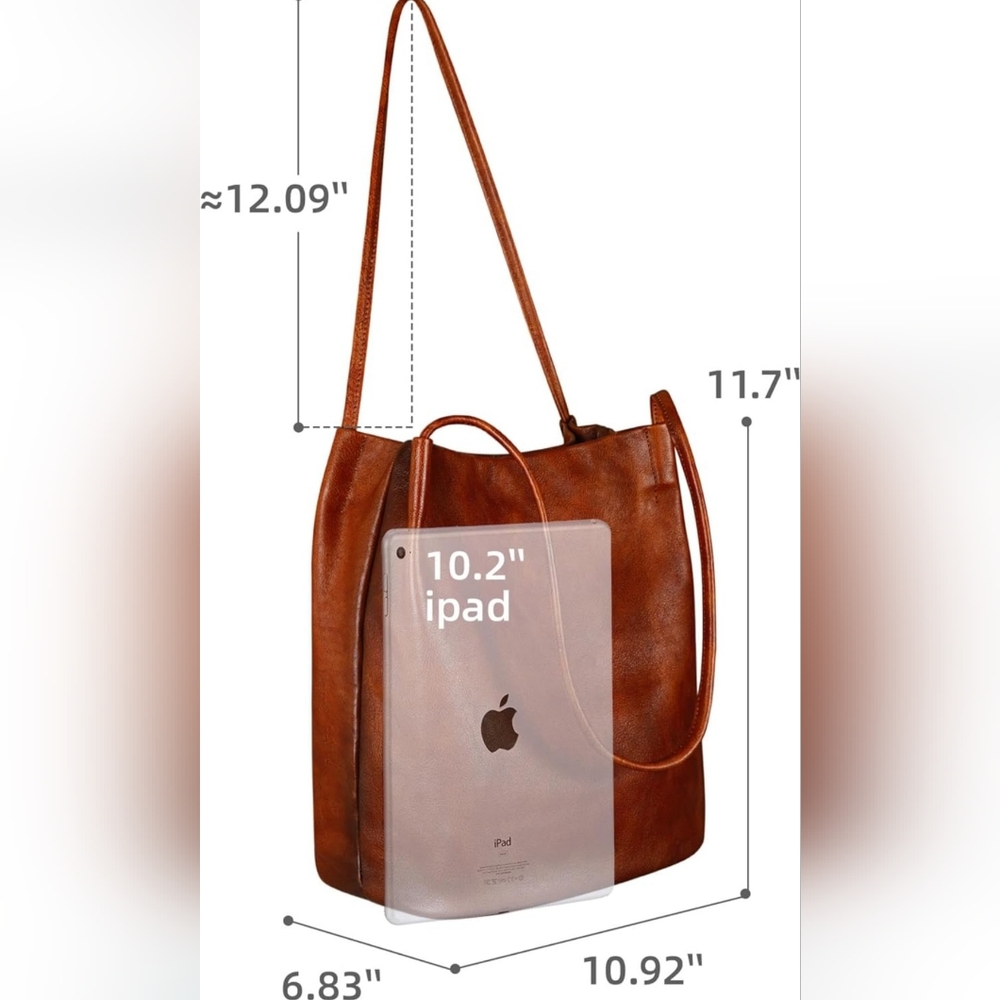 Iswee Genuine Leather Purses and Handbags Hobo Bags for Women Shoulder Purse Sof